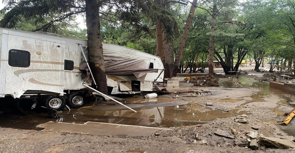 Flash flooding in New Mexico killed at least 3, swept away many houses