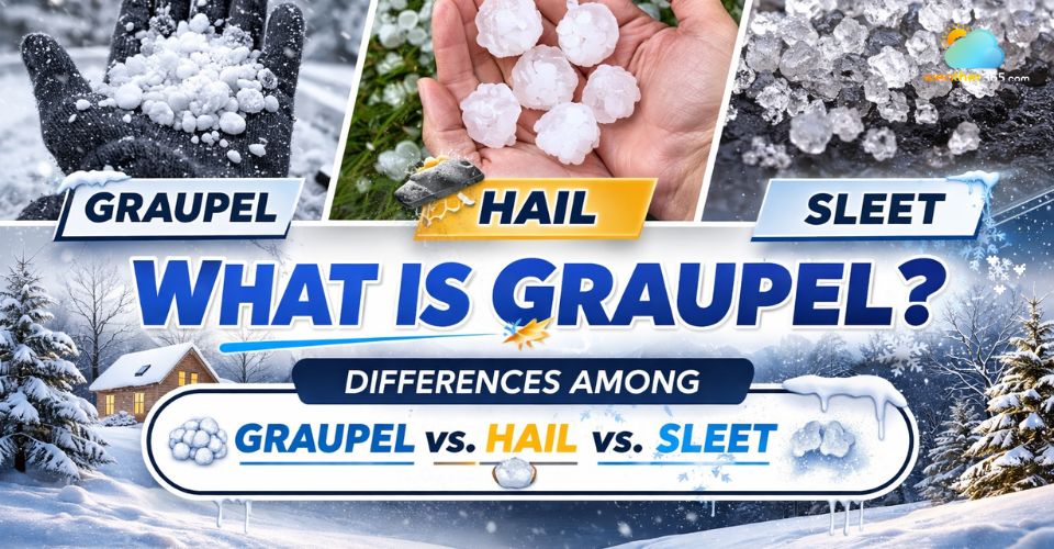 What Is Graupel? Differences Between Graupel, Hail, and Sleet