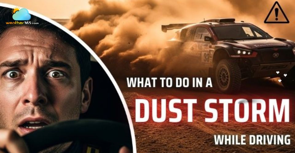 What to do in a dust storm while driving: Essential safety tips for every driver
