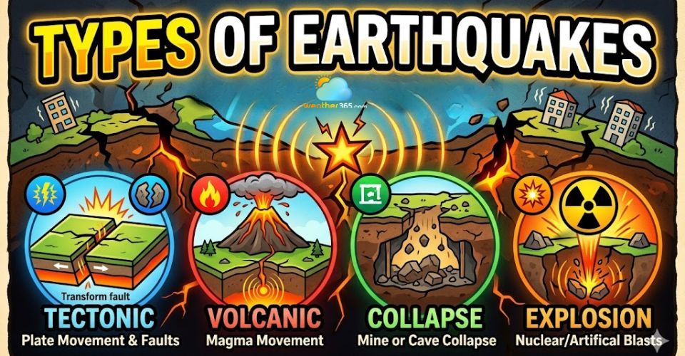 Types of Earthquake Explained: Discover How They Are Classified