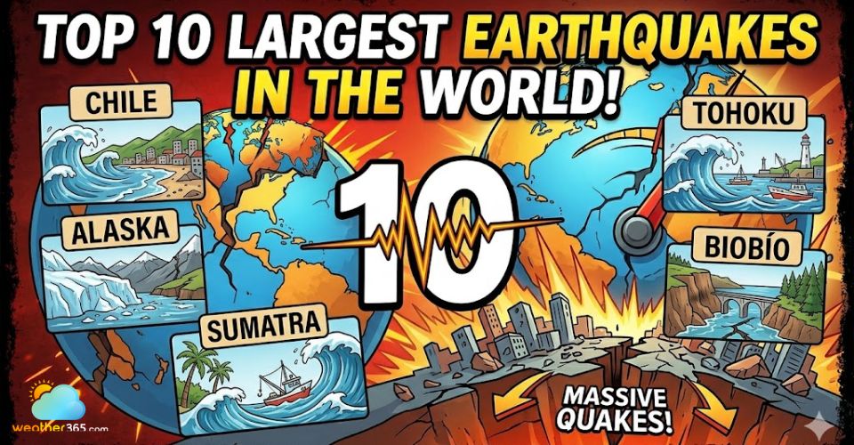TOP 10 Largest Earthquakes In The World: Stats, Destruction & Aftermath