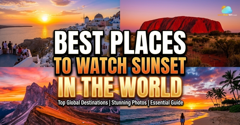 Best Places To Watch Sunset In The World: Top 18 Stunning Spots You Should Not Miss