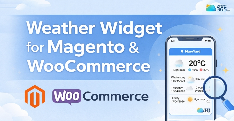 Weather Widget for Magento & WooCommerce: Guide To Easy And Quick Setup