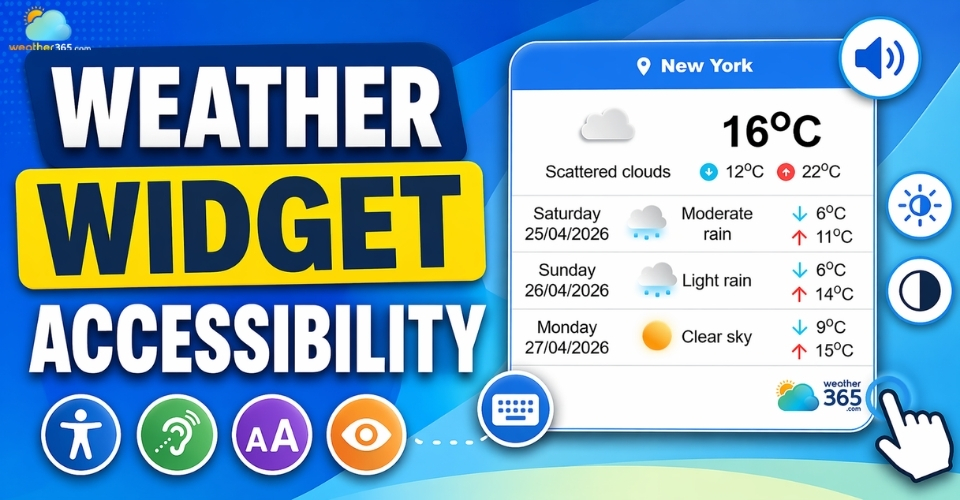 Weather Widget Accessibility: Beginner Guide & Best Choice for Websites