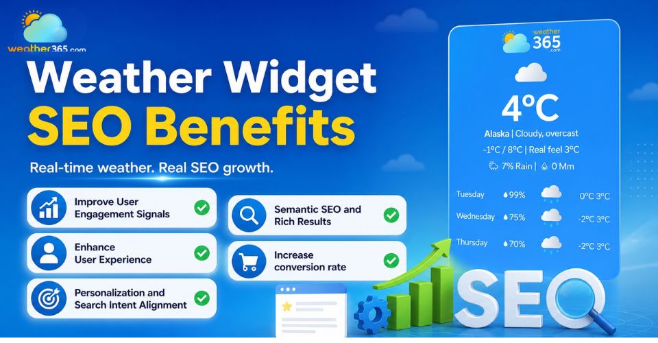 Weather Widget SEO Benefits: A Complete Guide for Better Rankings