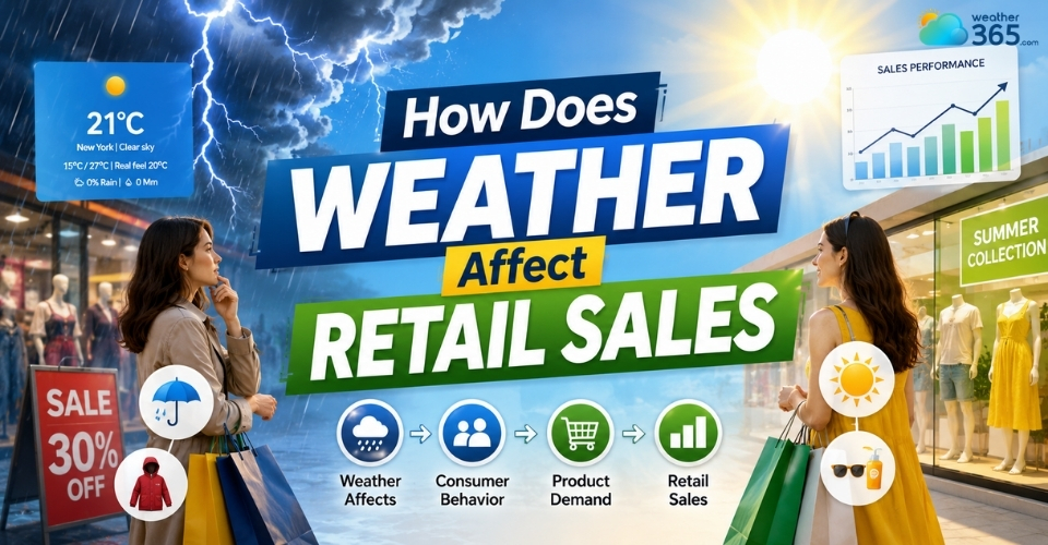How Does Weather Affect Retail Sales? Boost Sales with Weather Data