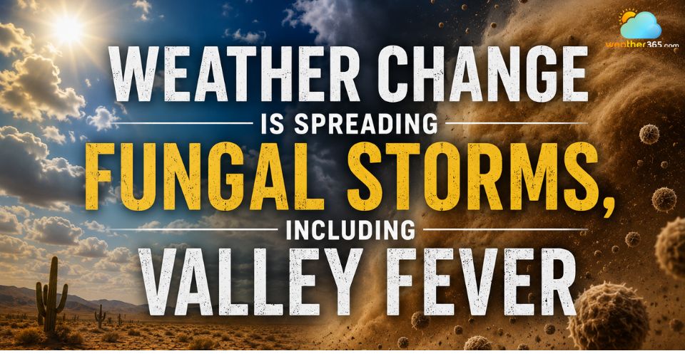 Weather Change is Spreading Fungal Storms, Valley Fever Across America