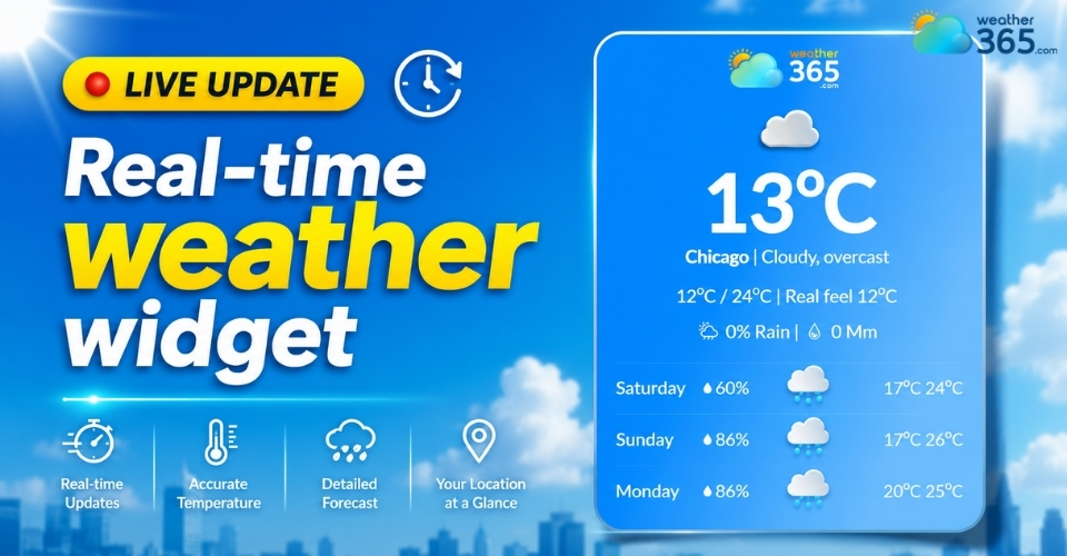 Real-time Weather Widget: Definition, Features, and Setup