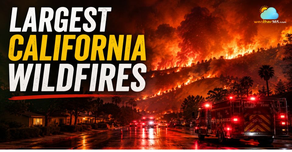 Largest California Wildfires: History, Damage, Record-Breaking Fires