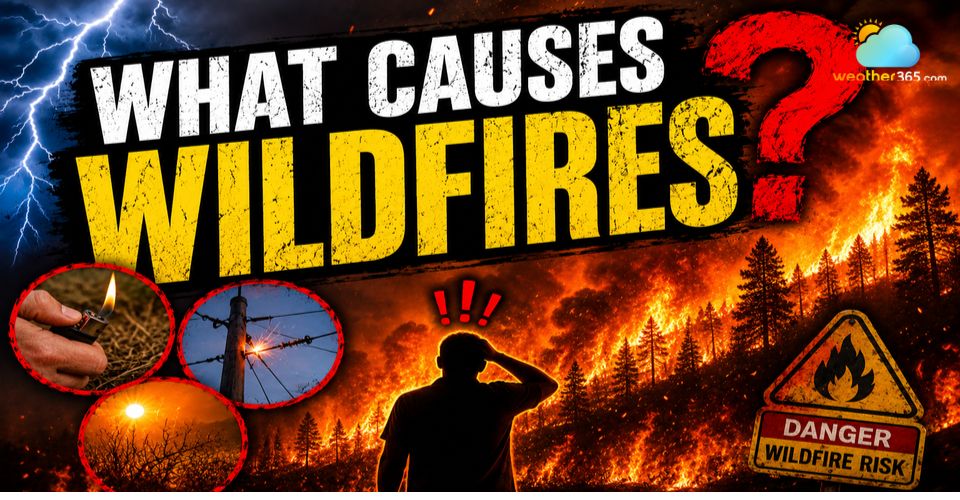 What Causes Wildfires? Primary Environmental & Human Factors