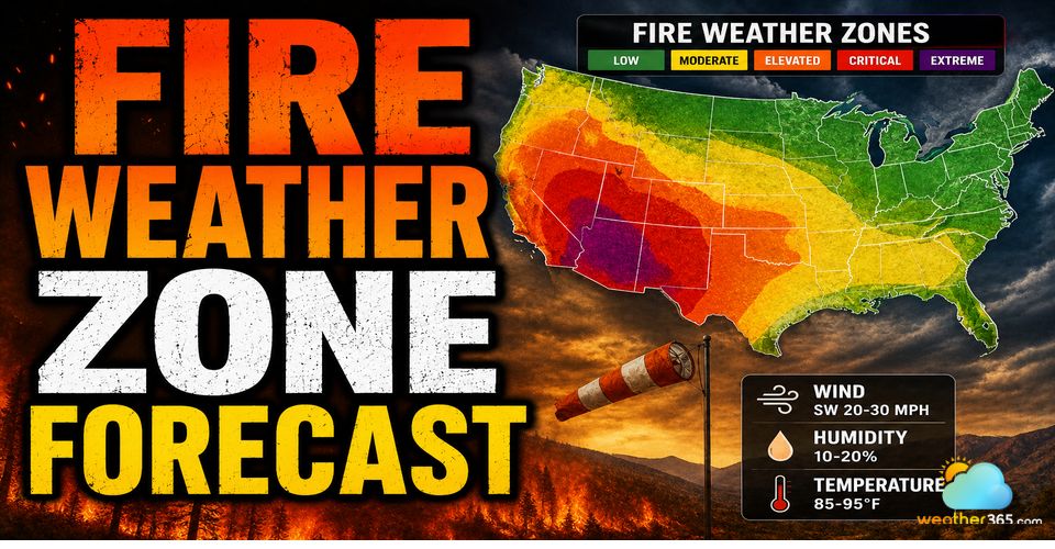 Fire Weather Zone Forecast: Alerts, Zones and Preparedness Tips