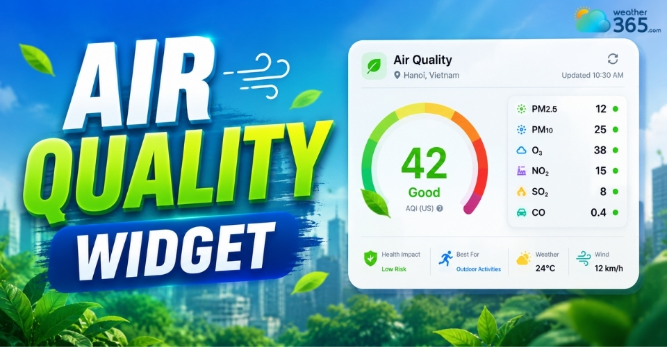 Air Quality Widget: Complete Guide to Embed Live AQI on Your Website