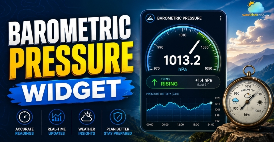 How to Embed a Barometric Pressure Widget on Your Website?