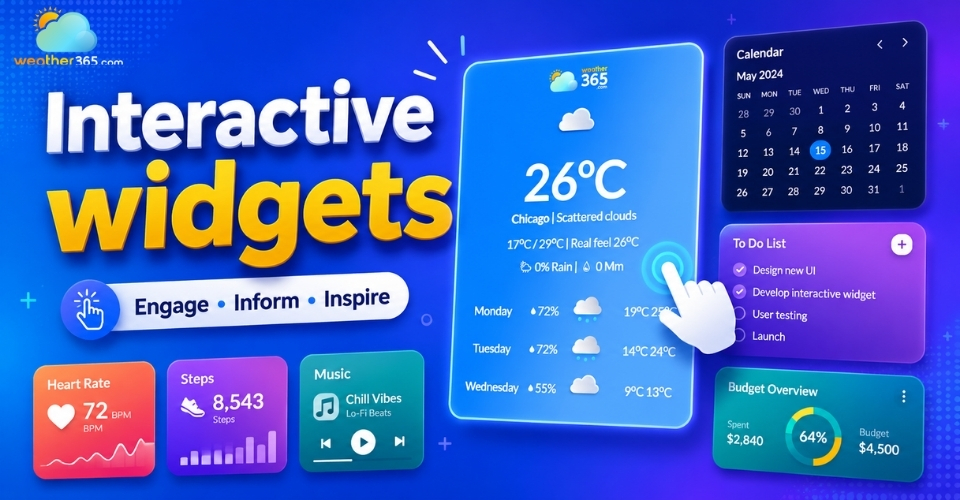 Interactive Widgets for Real-Time Website Engagement