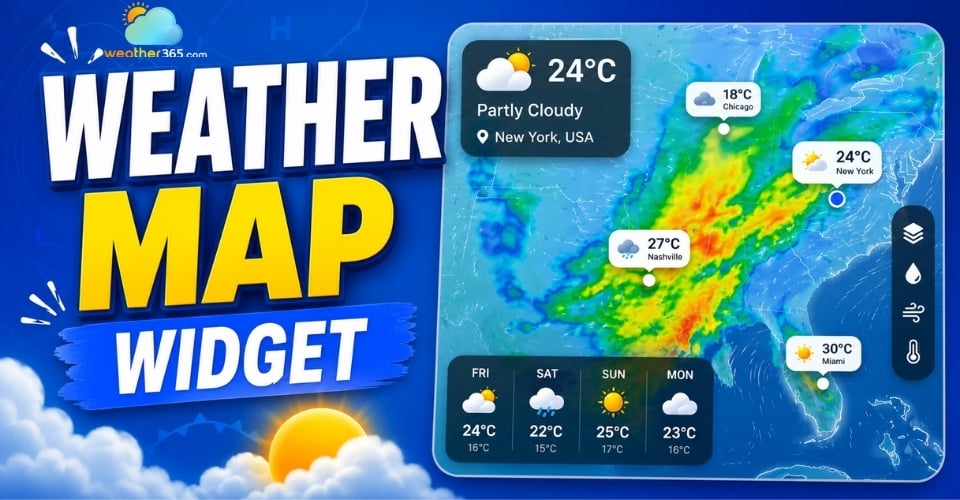 Weather Map Widget: Enhance Your Site with Live Radar Display