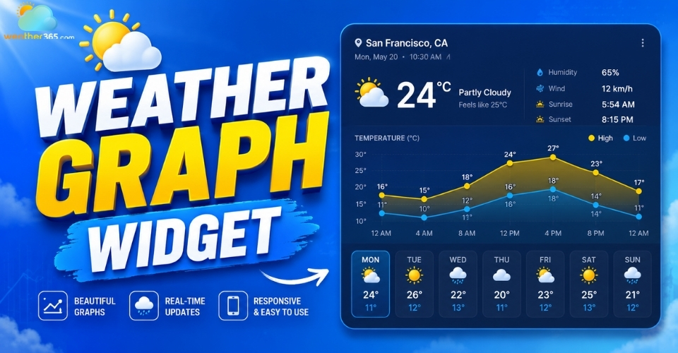 Weather Graph Widget: Full Guide to Install Live Weather to Your Site