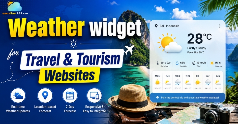 The Ultimate Weather Widget for Travel & Tourism Websites Guide