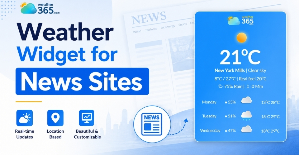 Weather Widget for News Sites: The Ultimate Setup Guide for Publishers