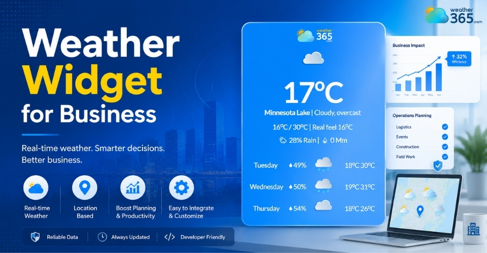 Weather Widget for Business: Enhance Your Website with a Live Weather