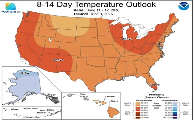 Record Breaking Heat in the US Fueled by Powerful High-Pressure Ridge