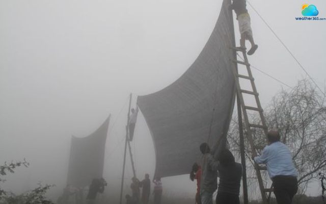  Catching fog in Lia, Latin America