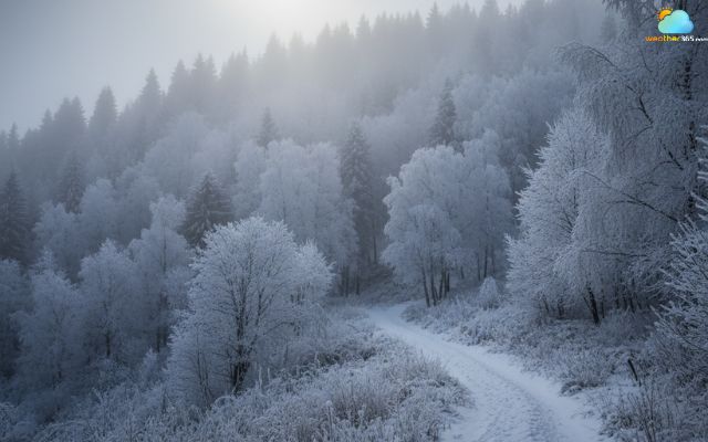Freeze fog can create hazardous conditions