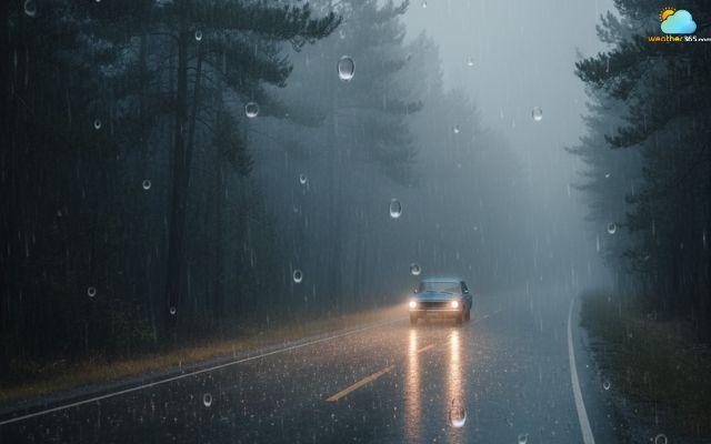 Frontal fog often covers large areas and can persist for hours