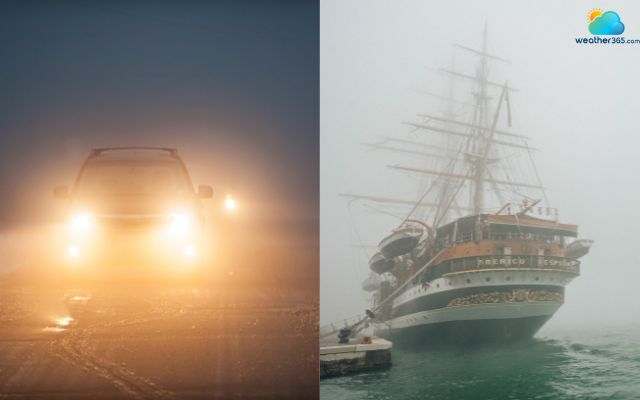 Fog impacts transportation by significantly reducing visibility