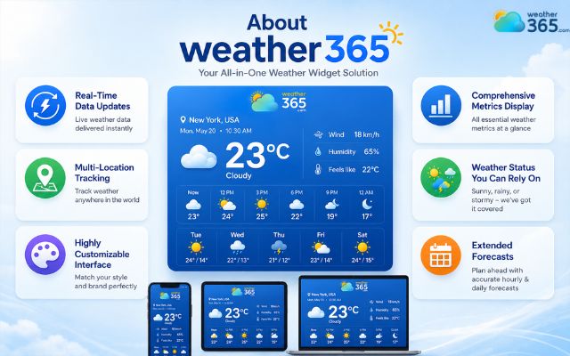  Crucial features of a wind speed widget