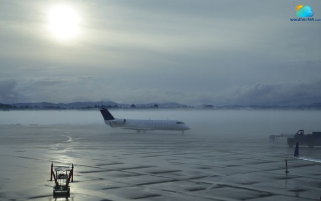 Airports may have to delay departures on a freezing fog day