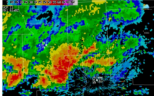 Track the movement of the precipitation
