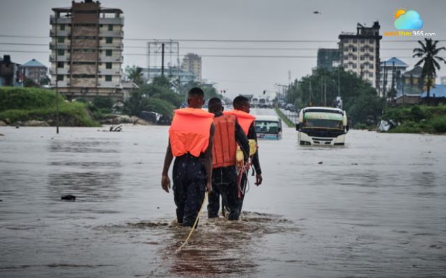 Torrential rains in April 2024 caused flooding and landslides in Tanzania