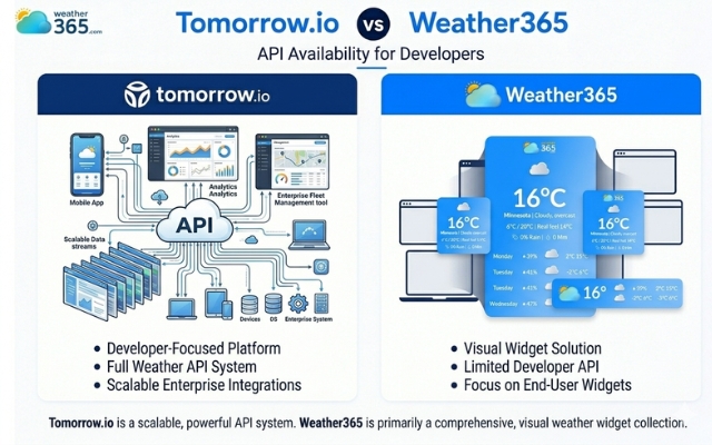 Weather365 widget is mainly a visual weather widget solution
