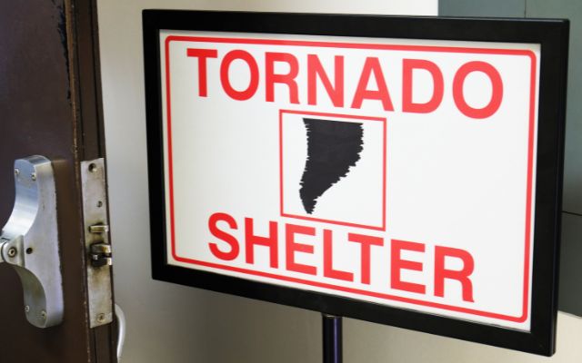 Safety tips for a tornado