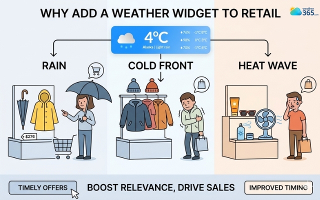Weather-responsive messaging can improve product relevance