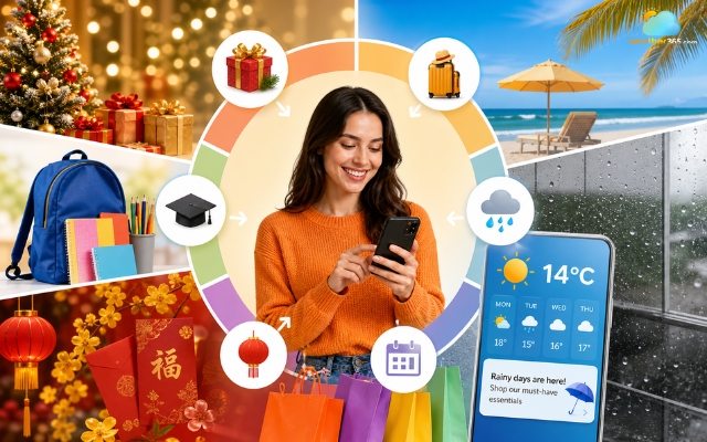 Seasonal marketing leverages high consumer interest periods
