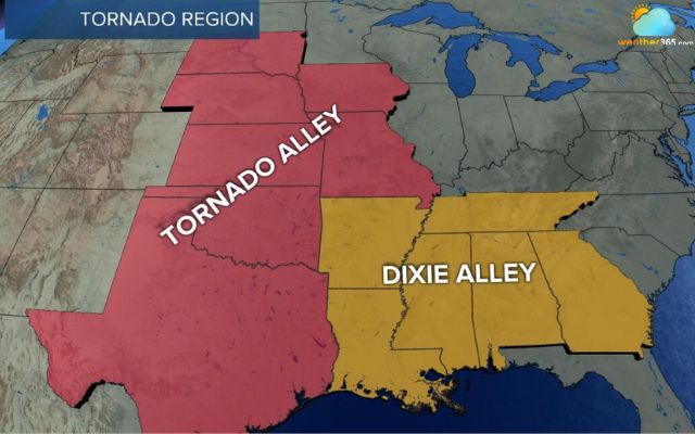 What is Dixie Alley?