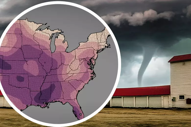 The exact criteria for defining Tornado Alley vary
