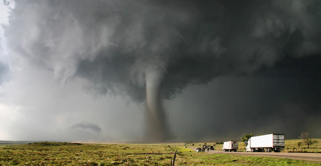 Tornadoes often occur in Texas
