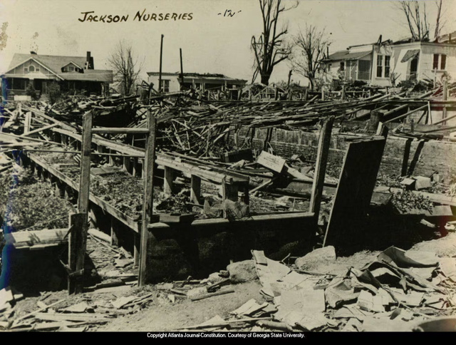 The Gainesville tornado in 1936