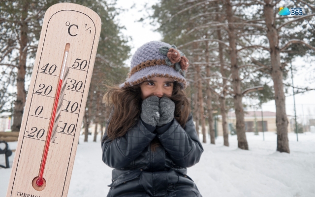 Wind chill makes it colder than the actual temperature