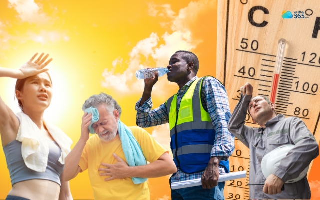 Some people are more vulnerable to the heat than other