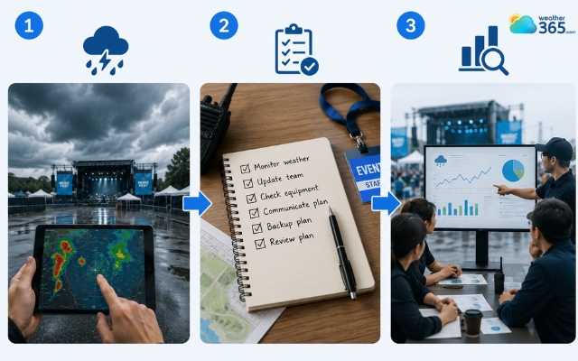 Real-time forecasts make event risk management more practical