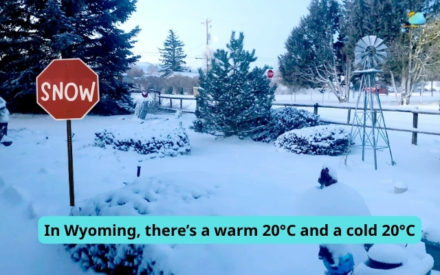 Wyoming consistently ranks among the coldest states in the US