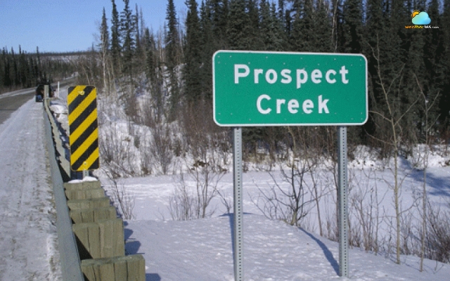 The coldest temperature in the US is recorded at Prospect Creek Camp