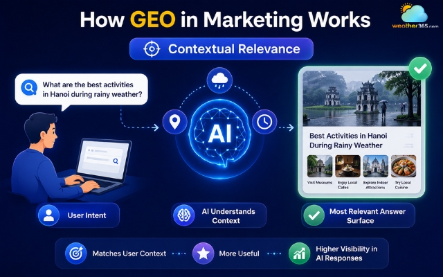 Contextual content performs better in GEO strategies