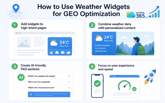 A live forecast can make these pages feel more relevant