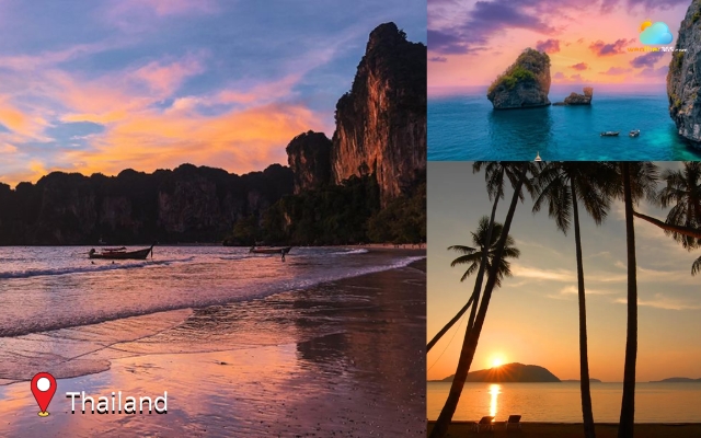  South of Thailand is perfect for sunset viewing
