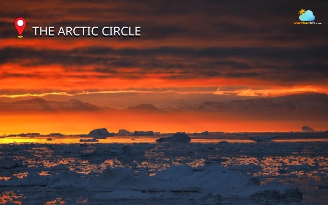 The sun remains above the horizon for nearly 24 hours during summer