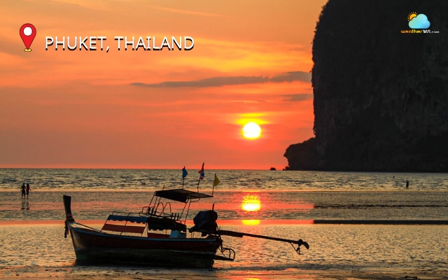 Phuket's geography provides a vast selection of sunset experiences
